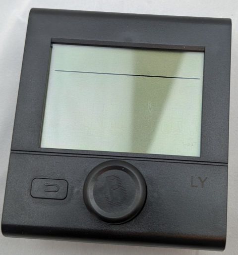 Control Panel for Combi Heater
