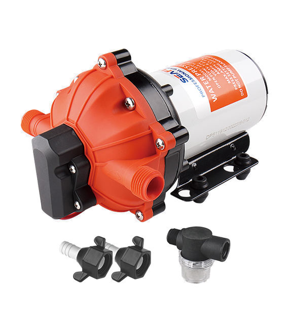 SFDP1-040-060-51-1 SEAFLO 12V Diaphragm Pressure Pump – 4 GPM (15 LPM) 60 PSI