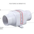 SEAFLO In-Line Blower