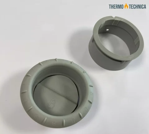Combi Duct End Outlet And Nut