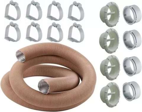 Combi Warm Air Ducting Kit 8m Length compatible with Truma 2E 4E 6E heaters