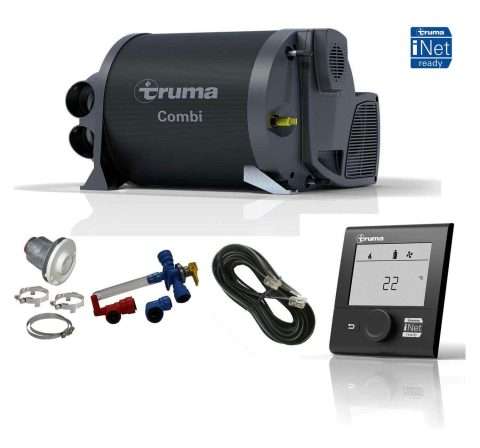 Truma Combi Heater 4E LPG and Electric, Kit with CP plus iNet ready control panel