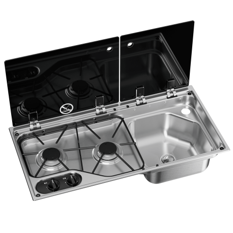 Dometic CVC1700G RH Hob & Sink Combo