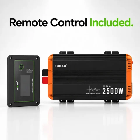 Fchao 2500W 12V Pure Sine Wave Inverter