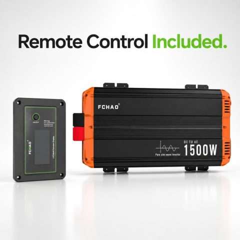 Fchao 1500W 12V Pure Sine Wave Inverter