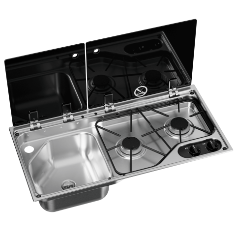 Dometic CVC1700G LH Hob & Sink Combo