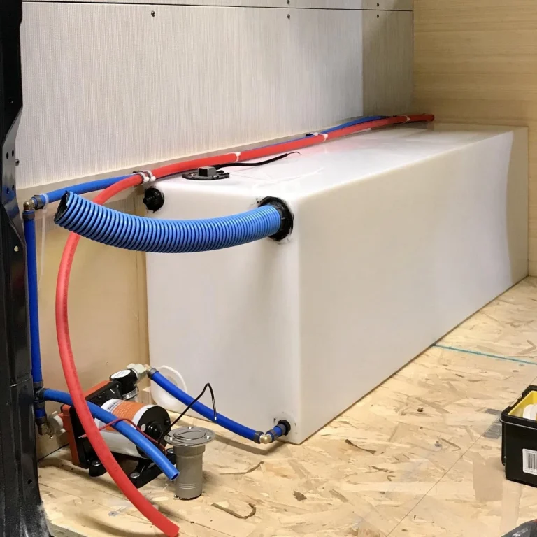 “How to Build a Reliable 12V Marine Water System: Seaflo Water Pump and Accumulator Tank and Washdown Kit and 1100GPH Bilge Pump.”
