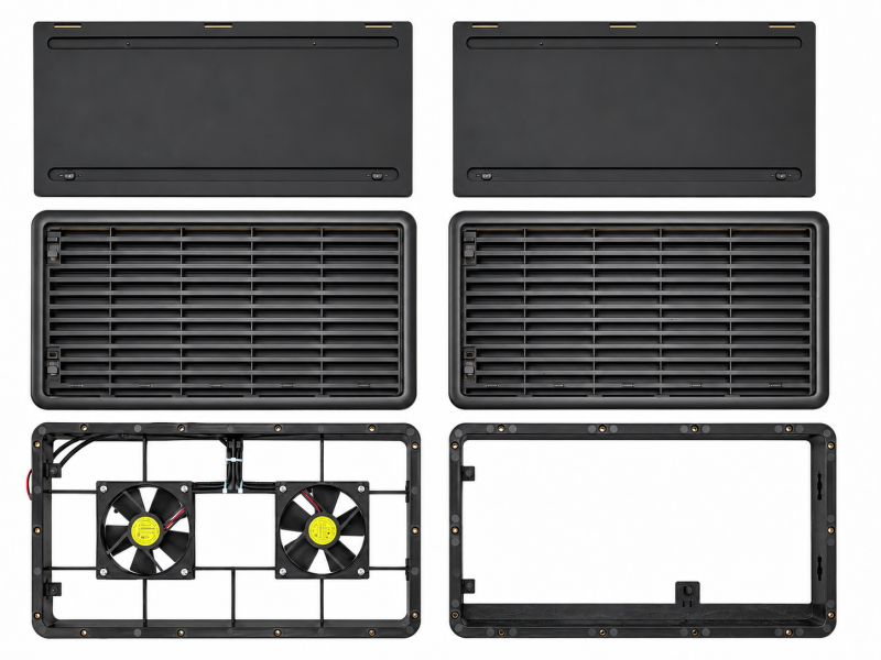 Fridge Vent-Black Fridge Vent-Black
