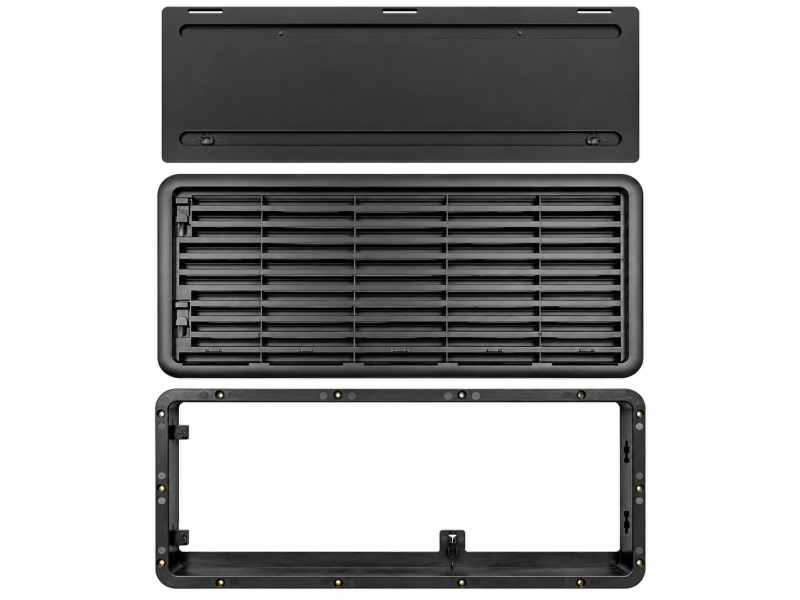 Fridge Vent-Inlet-Black Fridge Vent-Inlet-Black