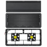 Fridge Vent-Outlet-Black