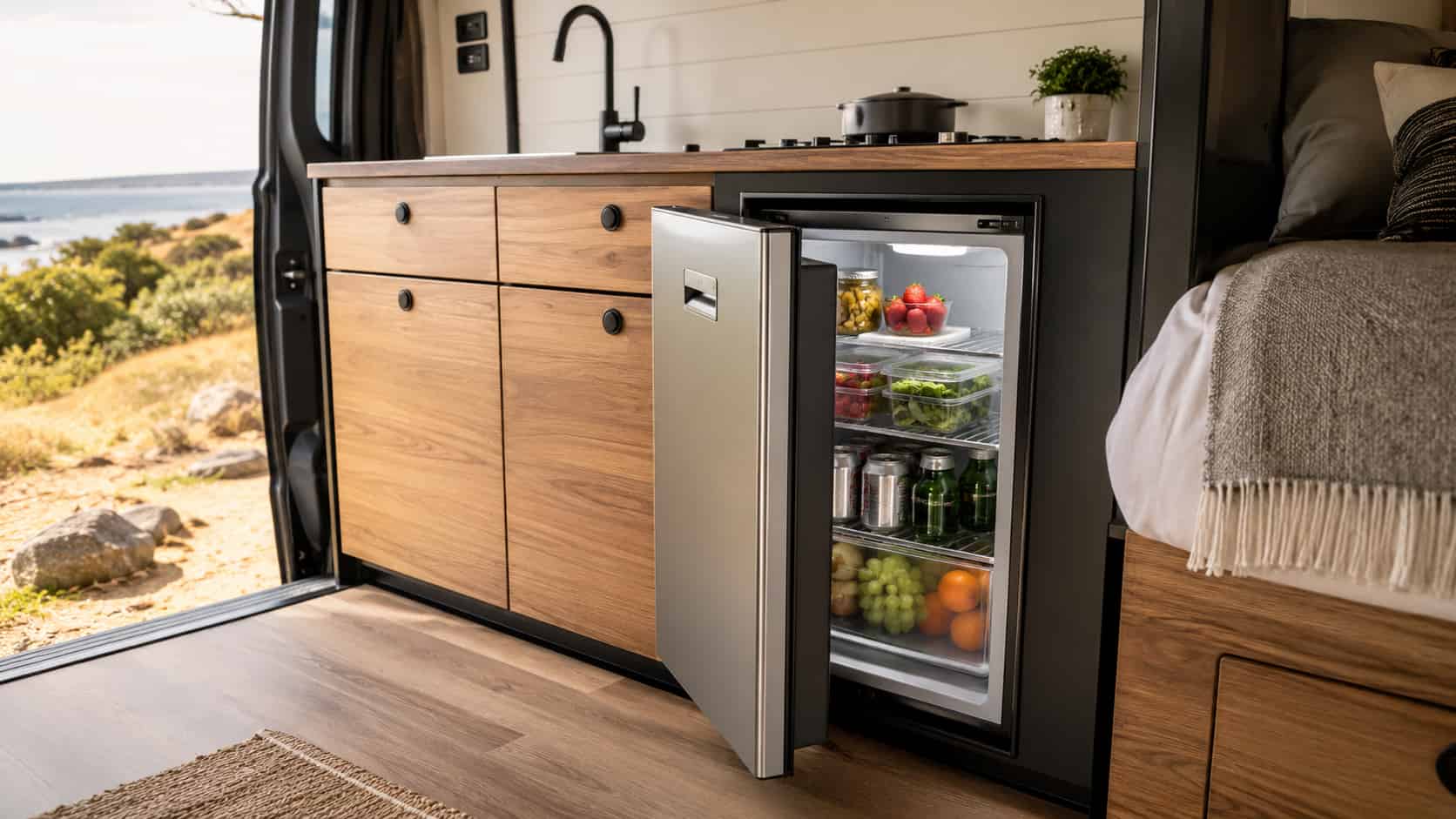 12V Caravan Compressor Fridge